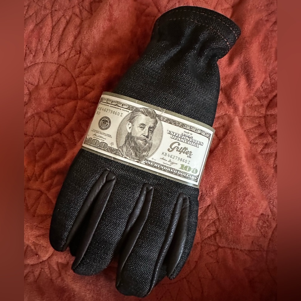 Grifter Onyx Ranger lined Motorcycle gloves Large